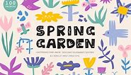 Spring Garden | Clipart   patterns