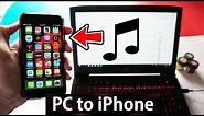 How to Transfer Music from PC to iPhone [Without iTunes]