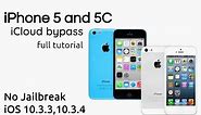 iPhone 5 5C iCloud Bypass iOS 10.3.3/10.3.4 full tutorial
