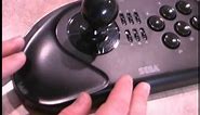 Classic Game Room - SEGA GENESIS 6-BUTTON ARCADE STICK joystick review