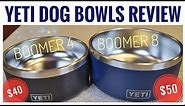 YETI Dog Bowl Boomer 8 and Boomer 4 Review & Unboxing I love them!
