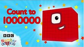 I can count to 1000000! | 60 mins of Learn to Count | @Numberblocks
