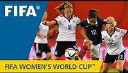 Germany v France | FIFA Women's World Cup 2015 | Match Highlights