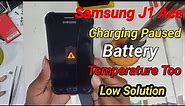 Samsung J1 Ace J111F Charging Paused Battery Temperature Too Low Solution Tested