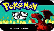 Pokémon Fire Red - Title Screen (HQ)