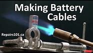 How to make Battery Cables For Auto, Marine & Solar