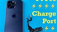 iPhone 14 Pro charging port charging dock replacement | DIY | nothing left out
