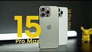 iPhone 15 Pro Max vs 14 Pro Max - подробный обзор!
