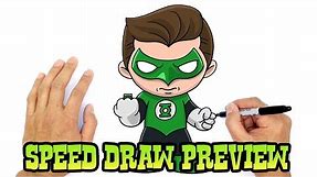 Green Lantern | Justice League Drawing Lesson Preview