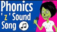 Phonics z Sound Song | z sound | the letter z | consonant z | z song | z | Phonics Resource