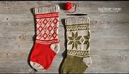 Comfort and Joy Crochet Christmas Stocking