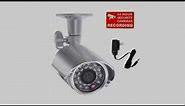 VideoSecu Day Night Vision IR Bullet Security Camera CCD Weatherproof 24 Infrared
