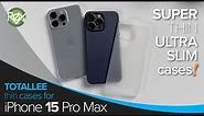 TOTALLEE Super Thin Cases for iPhone 15 Pro Max!