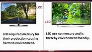 LED vs LCD | Difference between lcd and led tv which one is better