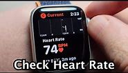 Apple Watch How to Check Heart Rate
