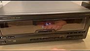 Technics SL-MC59 60+1 Disc CD Compact Disc Changer Player Demo Video