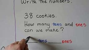 Grade 1 Math 6.6, Tens and ones to 50