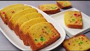 Orange Fruit Cake | Tea Time Orange Cake Recipe Without Oven | Yummy