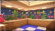 Minecraft: How to Build a Modern Aquarium Design (Tutorial)