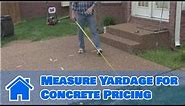 Basic Home Improvements : How to Measure Yardage for Concrete Pricing
