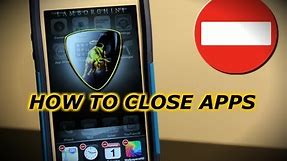 How To Close Apps iPhone 5, 4s, 4, 3Gs iOS 6 and Above