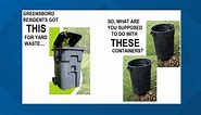 Greensboro Yard Waste containers: What should you do with your old ones?