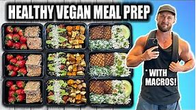 Healthy & Delicious Vegan Meal Prep | Macros Included