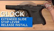 Glock Extended Slide Stop Lever Release Install (HD+Quick)