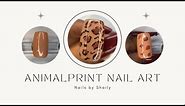 Animal Print Nail Art complete Tutorial