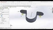 How to Create U Bracket in SolidWorks Sheet Metal