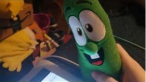 The VeggieTales Plush Show; Larry is bored