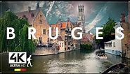 Walking in Bruges (Brugge): The Most Romantic City in Belgium 4K