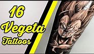 16 Amazing Vegeta Tattoos