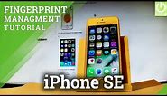 Add Fingerprint APPLE iPhone SE - Use Fingerprint / Unlock Screen