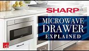 Sharp Microwave Drawer with Wave Touch - Explained