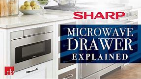 Sharp Microwave Drawer with Wave Touch - Explained