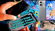 Redmi 11 Prime 5G Combo Replacement Process || Xiaomi Redmi 11 Prime 5G Broken Display Replacement