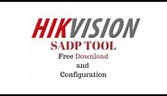 SADP tool| Hikvision tool | IP Search