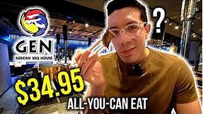 All You Can Eat BBQ on the STRIP - GEN KBBQ Planet Hollywood Las Vegas