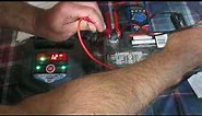 Using a Schumacher automatic battery charger to charge a car battery
