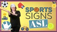 50 Sports and Activities Signs in ASL