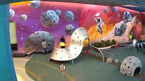 "Cosmic Rodeo" Time-lapse - Galaxy Park Playground Mural