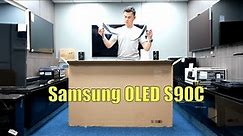 Samsung OLED S90C 2023 Unboxing, Setup, Test and Review with 4K HDR Demo Videos