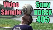 SONY HDR-CX405 HD Handycam Video test / Camera samples