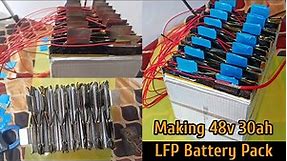 How to make 48v30ah lifepo4 battery pack | lfp pouch cell |diy battery pack@VippoTech