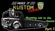 Make It Kustoms 1971 GMC COE hauler collab, making the cab tilt - Part 1