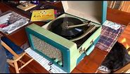 A Restored Waters Conley Co. Phonola Model 756 Portable Automatic Record Changer
