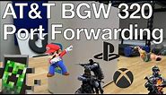 How To Port Forward on the BGW 320-505 / 500 AT&T Gateway / Router