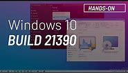 Windows 10 build 21390: new Task Manager icon, Windows Terminal default emulator, more