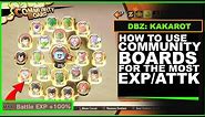 Dragon Ball Z Kakarot - How to Setup Community Boards and Soul Emblems